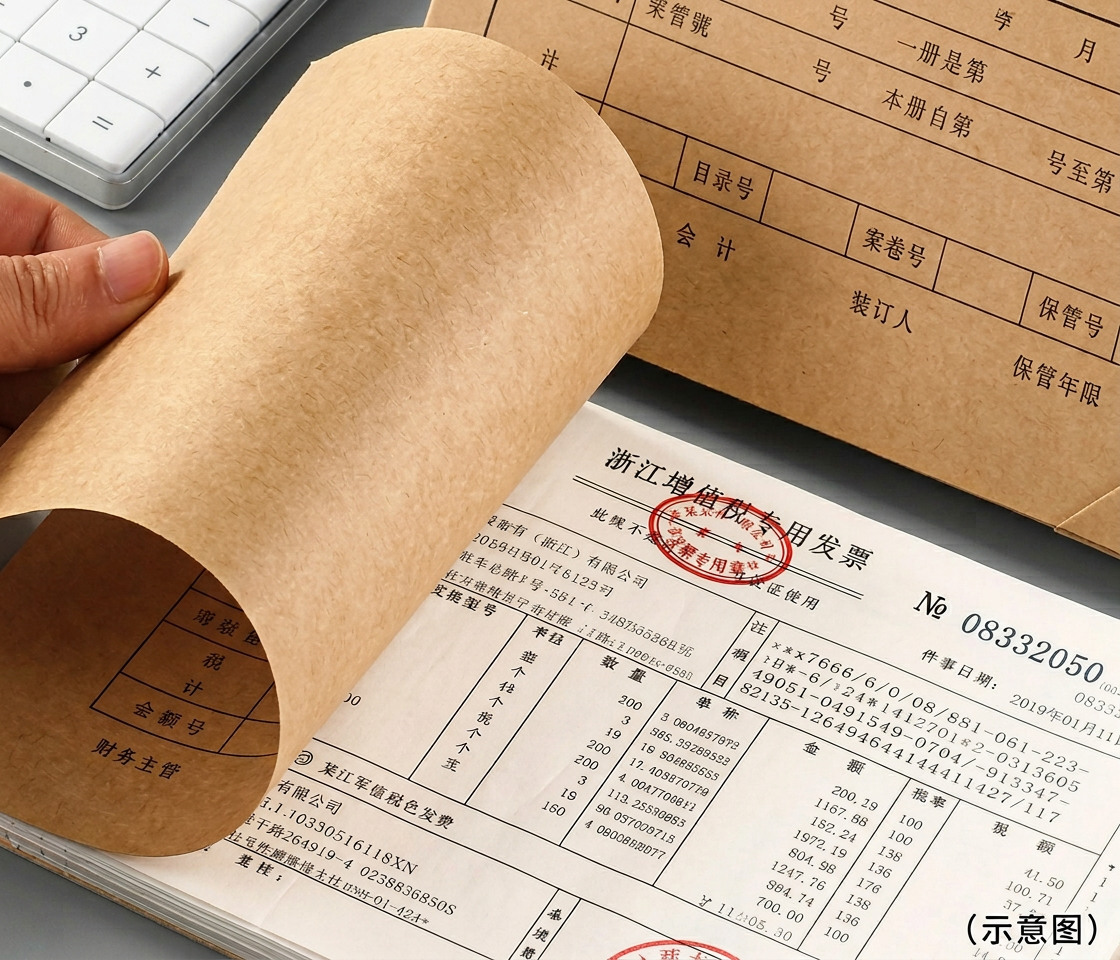 财税票据与工商材料整理